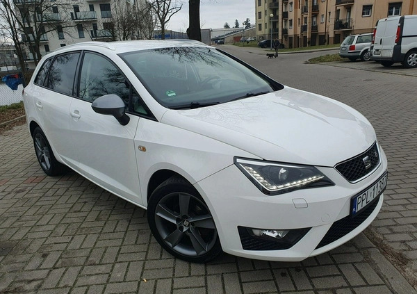 Seat Ibiza cena 28400 przebieg: 173000, rok produkcji 2014 z Pleszew małe 781